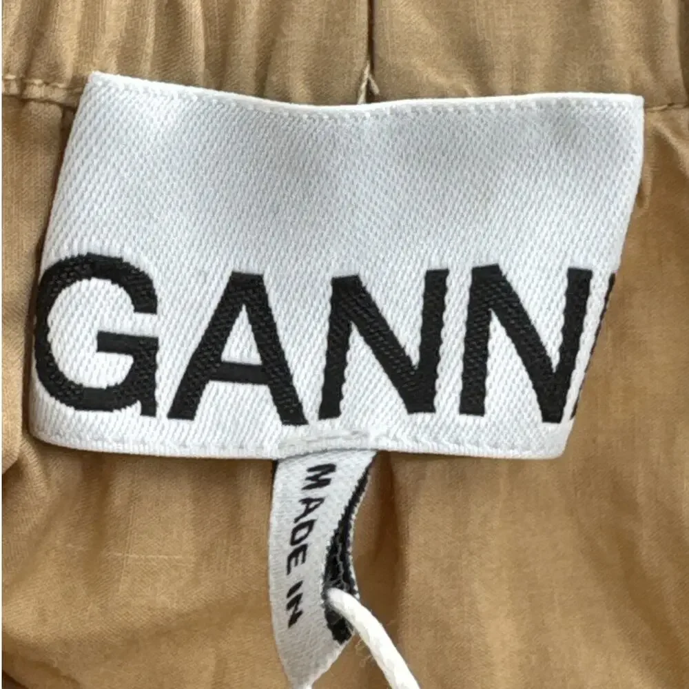 Ganni Tan Midi Skirt - Picture 10 of 14
